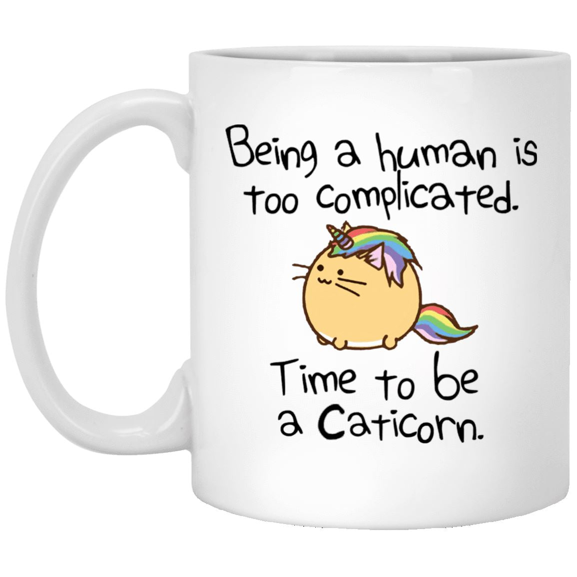 Cat Mug - Time to be a Caticorn - CatsForLife