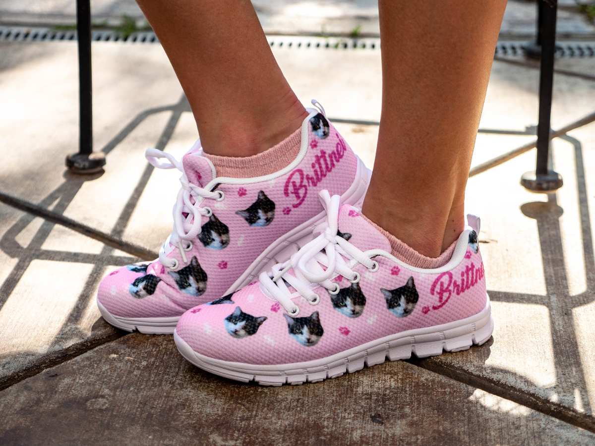 Custom Cat Sneakers