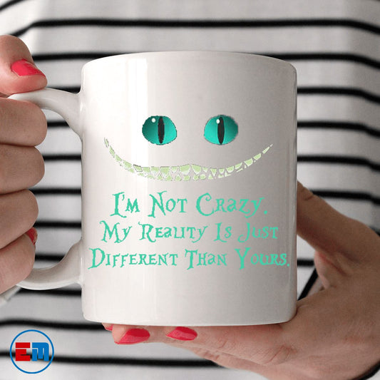 Cat Mug - I'm Not Crazy - CatsForLife