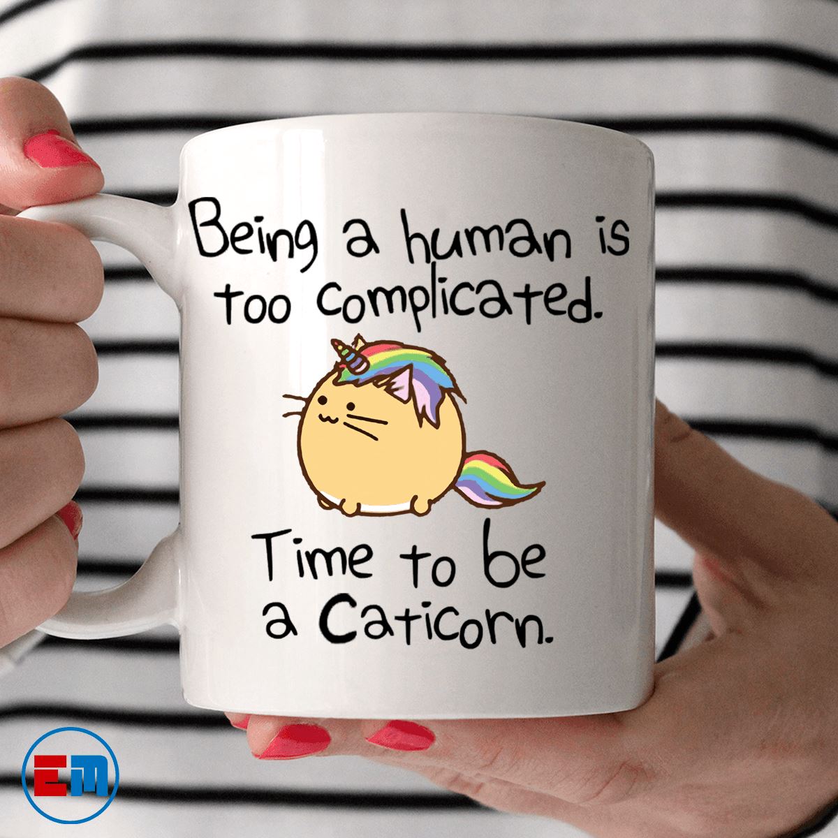 Cat  Mug - Time to be a Caticorn - CatsForLife
