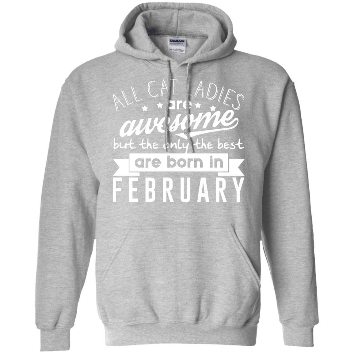 Cat Tee - All Cat Ladies Are Awesome - February - CatsForLife