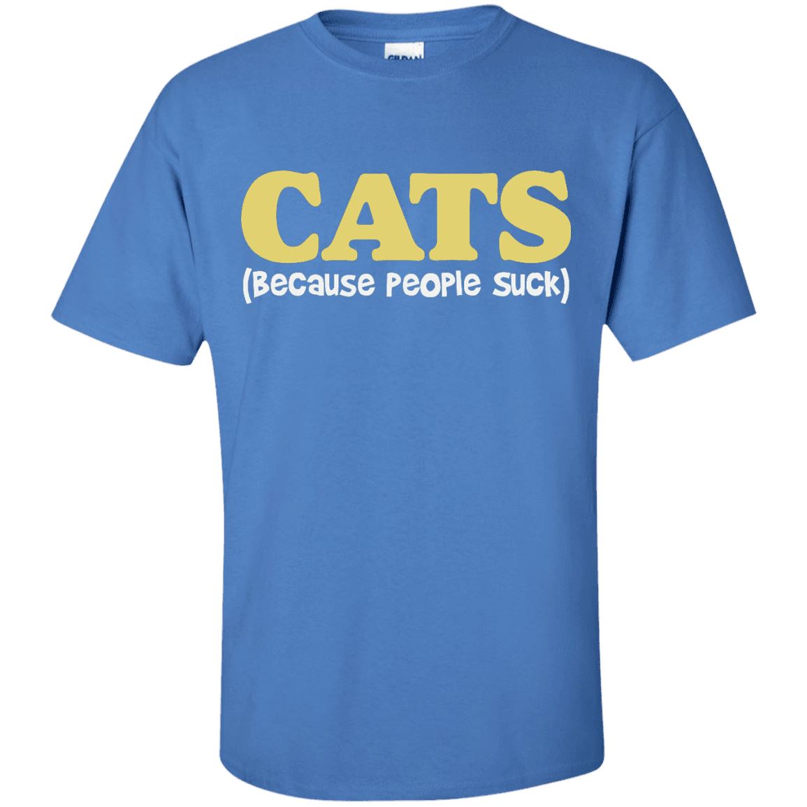 Cat Tee - Because People Suck - CatsForLife