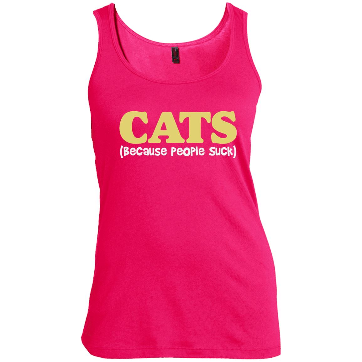 Cat Tee - Because People Suck - CatsForLife