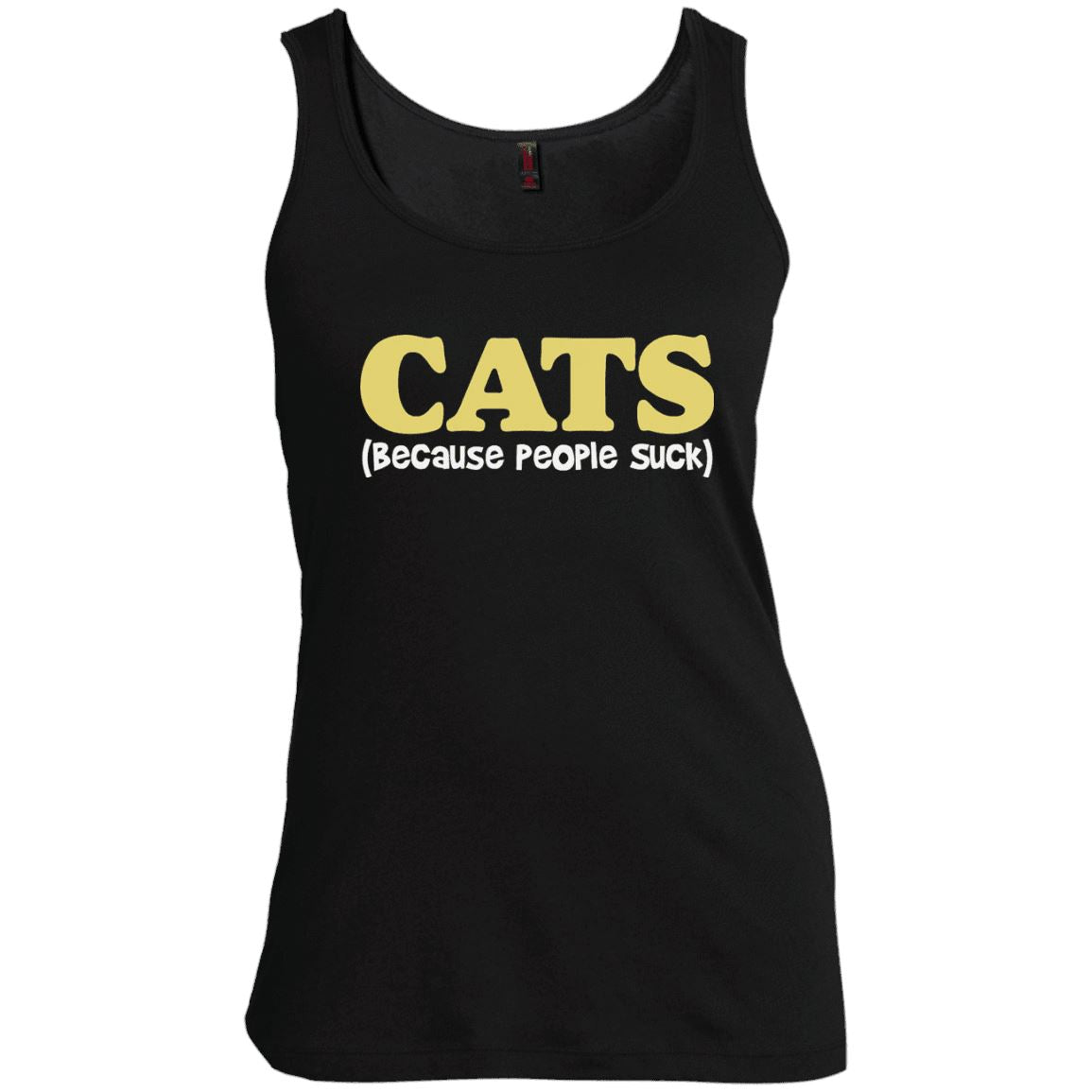 Cat Tee - Because People Suck - CatsForLife