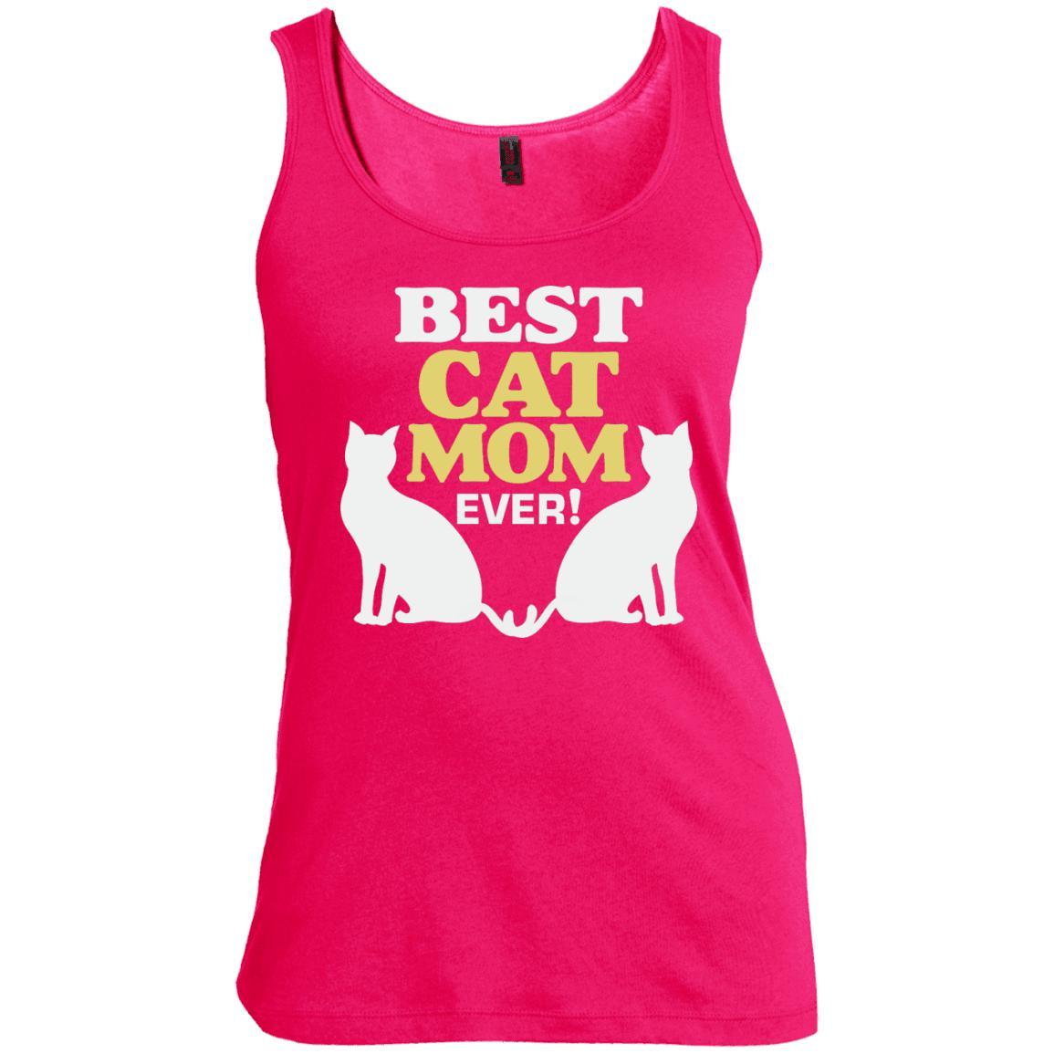 Cat Tee - Best Cat Mom Ever - CatsForLife