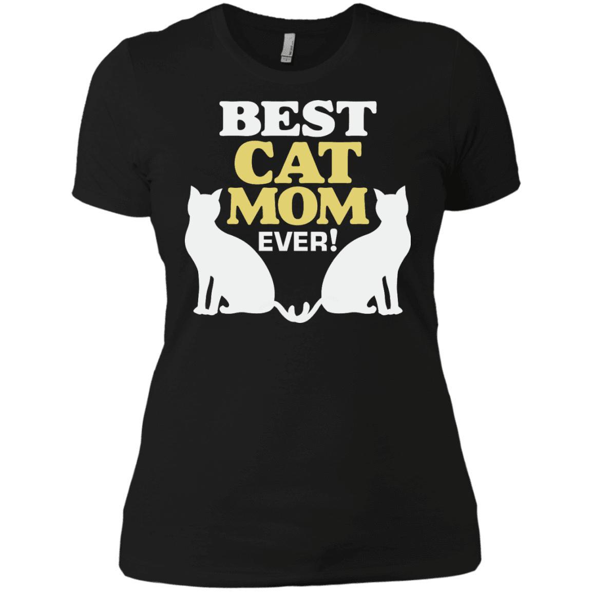Cat Tee - Best Cat Mom Ever - CatsForLife