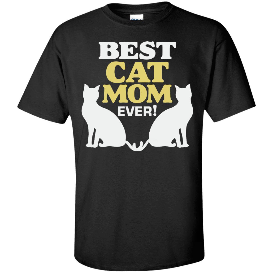 Cat Tee - Best Cat Mom Ever - CatsForLife