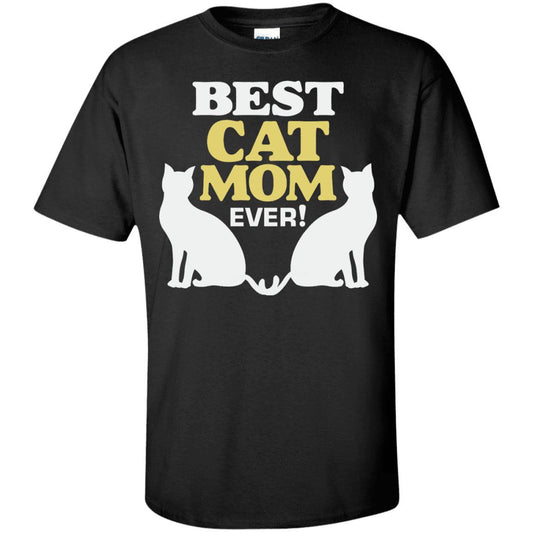 Cat Tee - Best Cat Mom Ever - CatsForLife