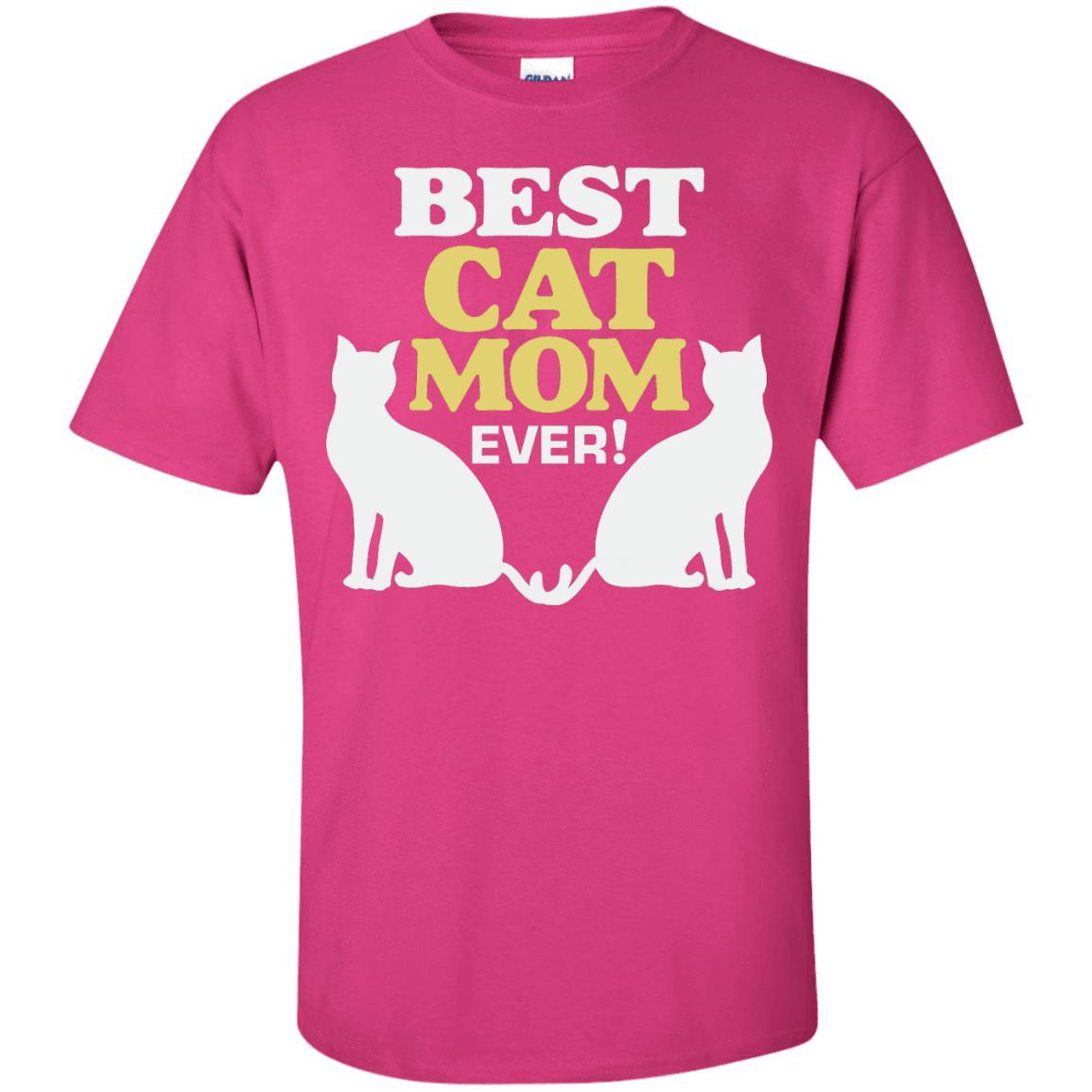 Cat Tee - Best Cat Mom Ever - CatsForLife