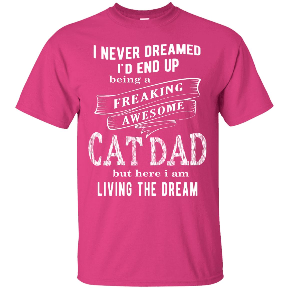 Cat Shirt - Freaking Awesome Cat Dad