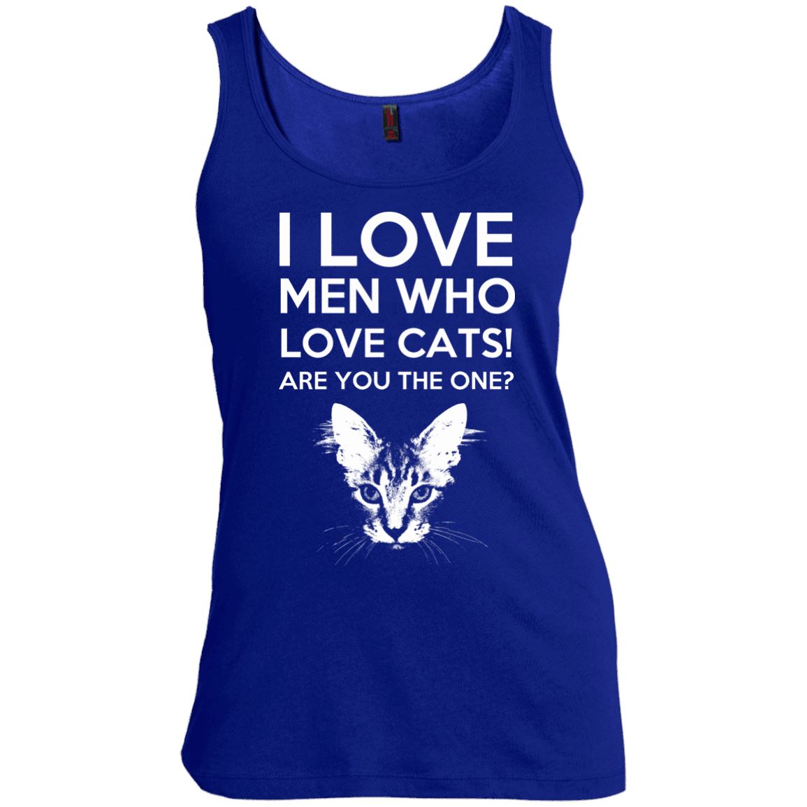 Cat Tee - I Love Men Who Love Cats - CatsForLife
