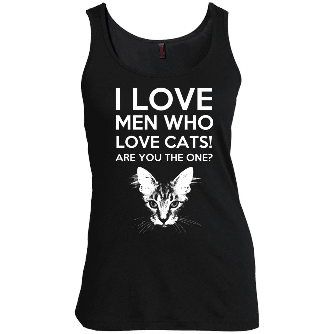 Cat Tee - I Love Men Who Love Cats - CatsForLife