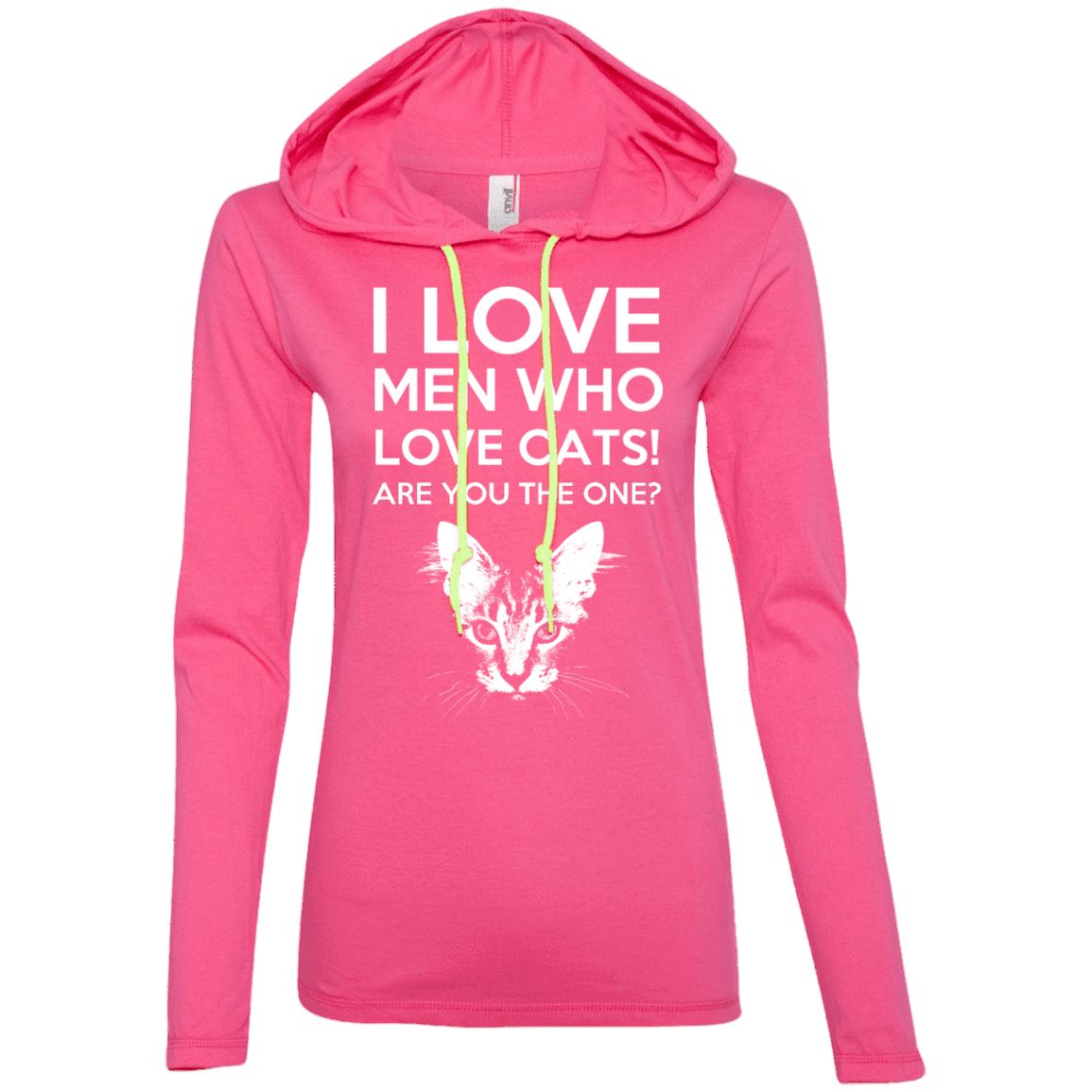 Cat Tee - I Love Men Who Love Cats - CatsForLife