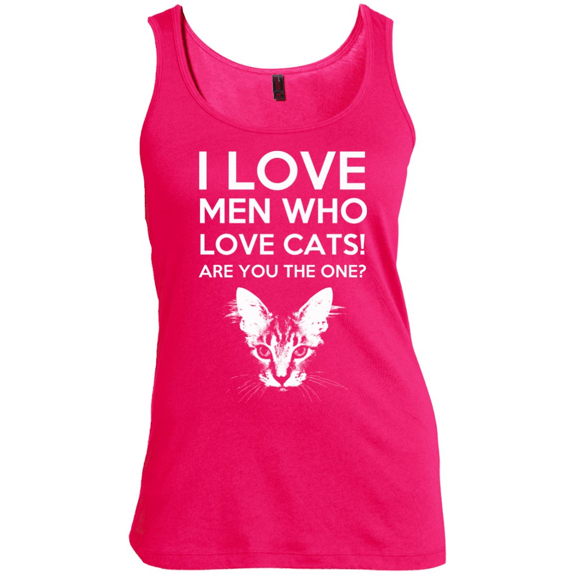 Cat Tee - I Love Men Who Love Cats - CatsForLife