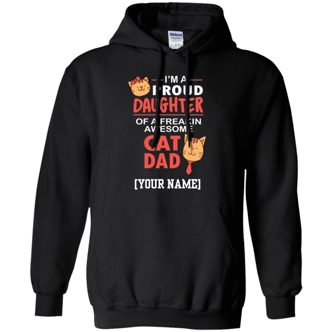 Cat Shirt - I'm A Proud Daughter