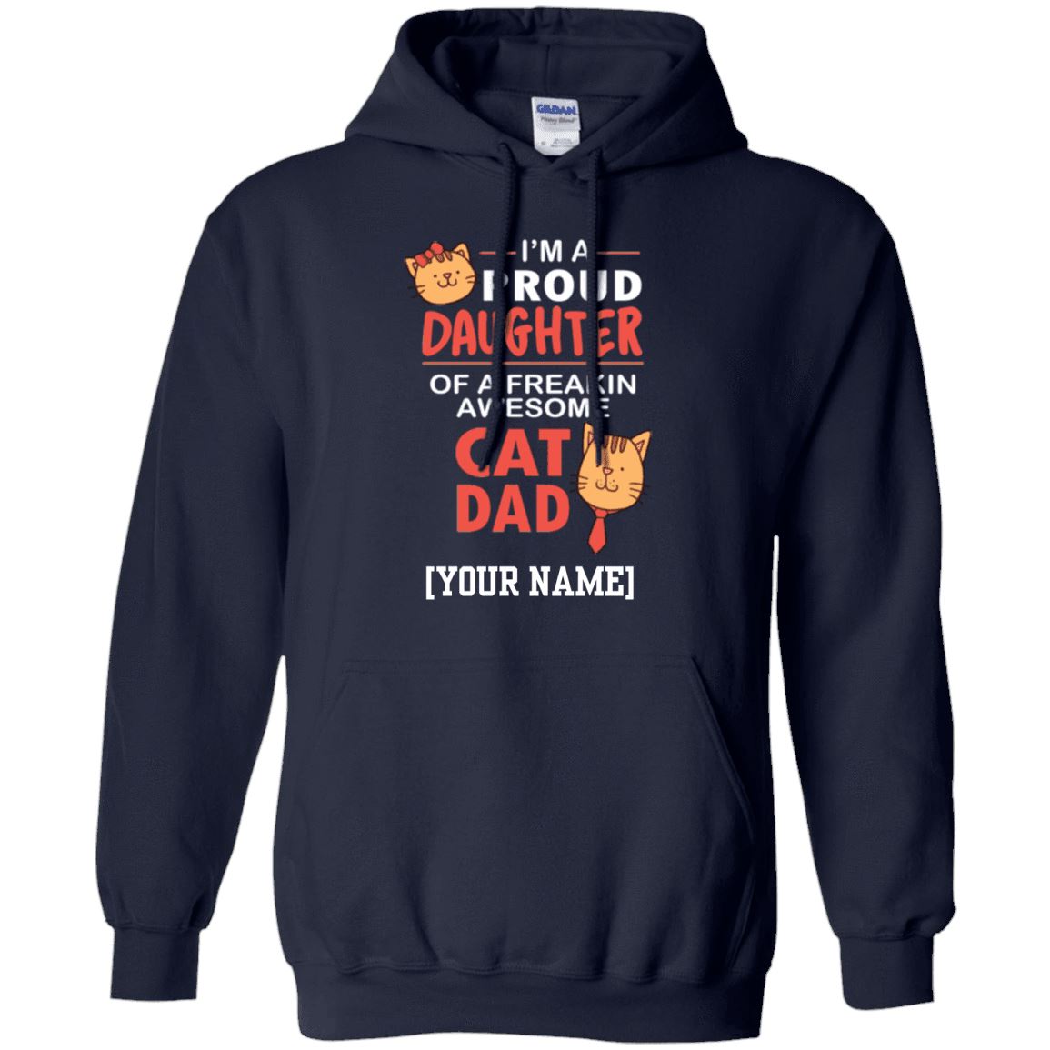 Cat Shirt - I'm A Proud Daughter