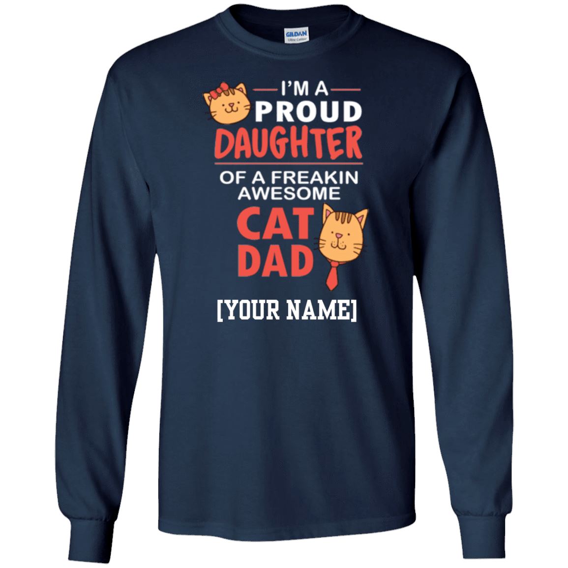 Cat Shirt - I'm A Proud Daughter