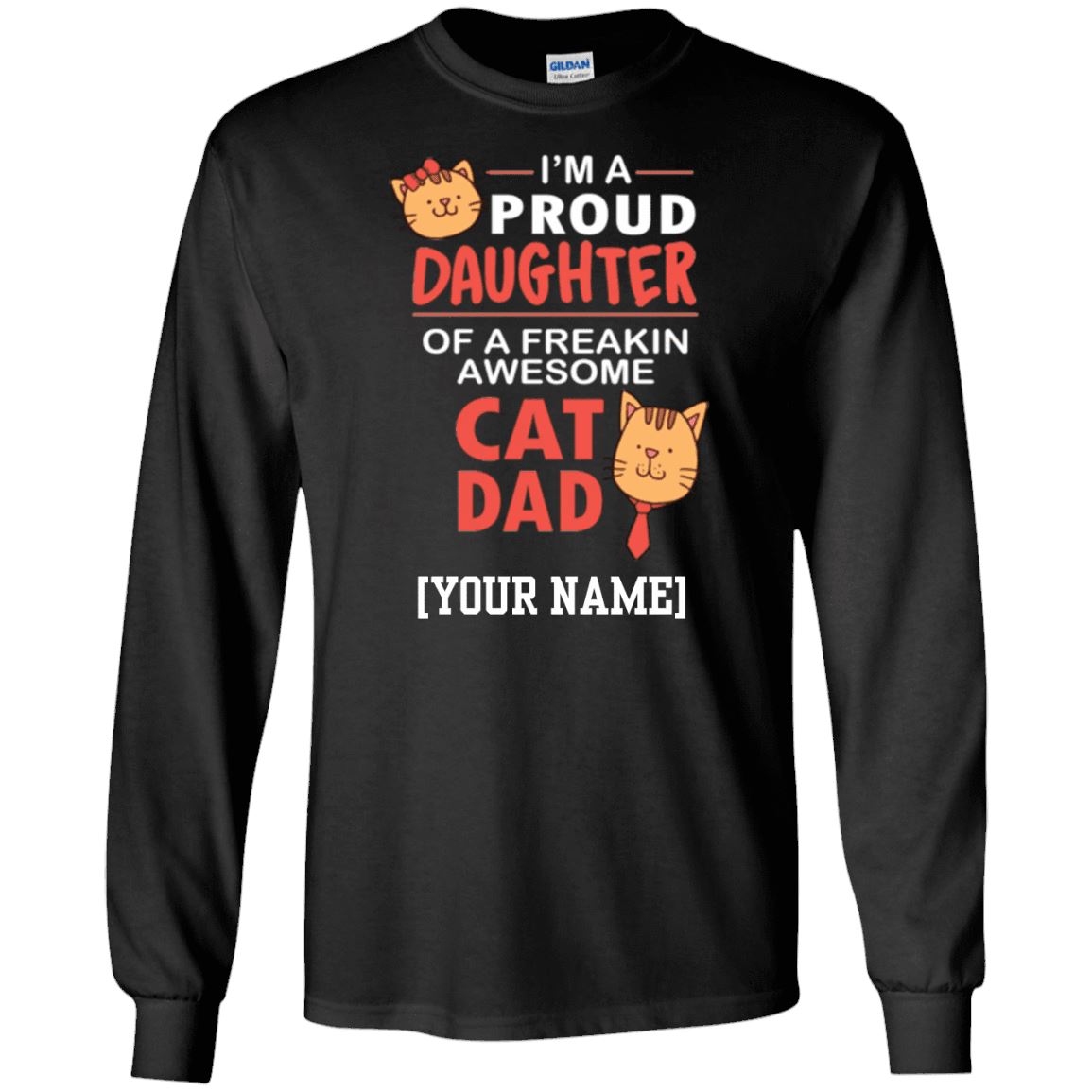 Cat Shirt - I'm A Proud Daughter