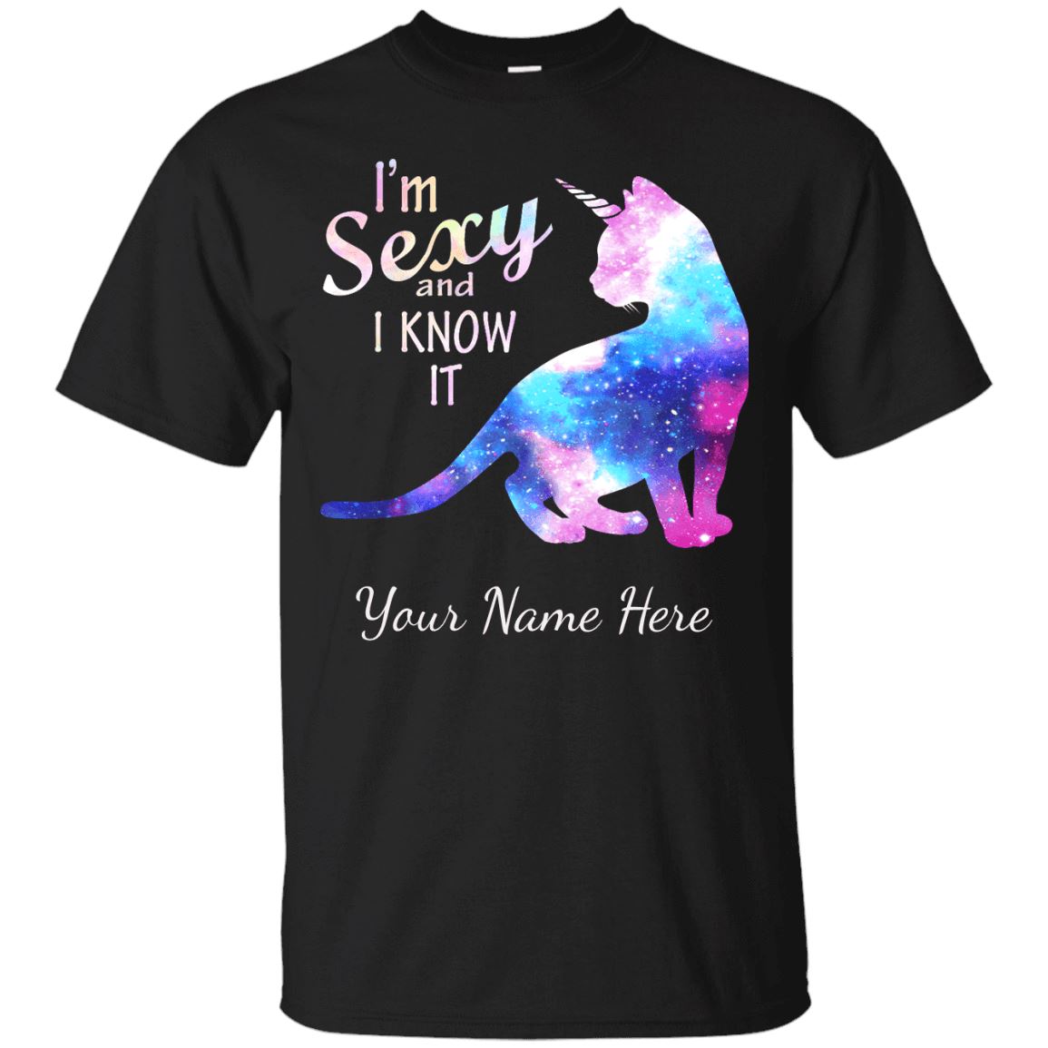 Cat Shirt - I'm Sexy And I Know It