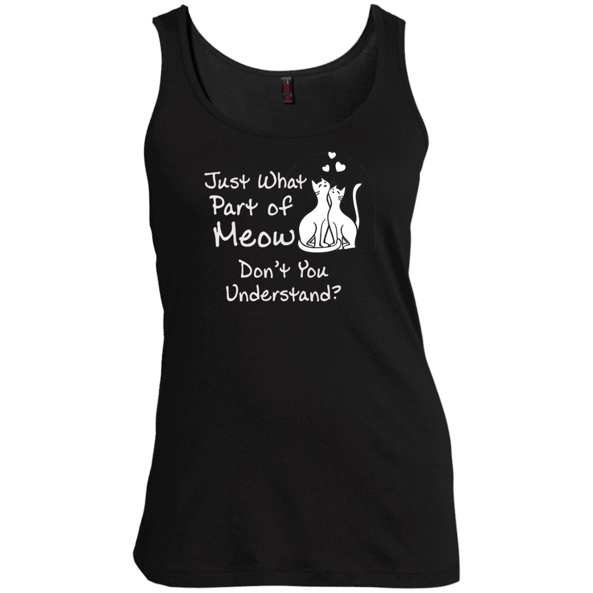 Cat Tee - Just Which Part Of Meow Don't You Understand? - CatsForLife