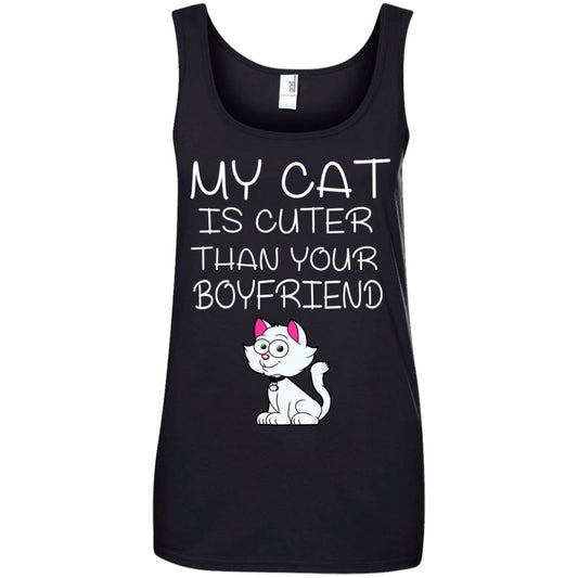 Cat Tee - My Cat Is Cuter Than Your Boyfriend - CatsForLife