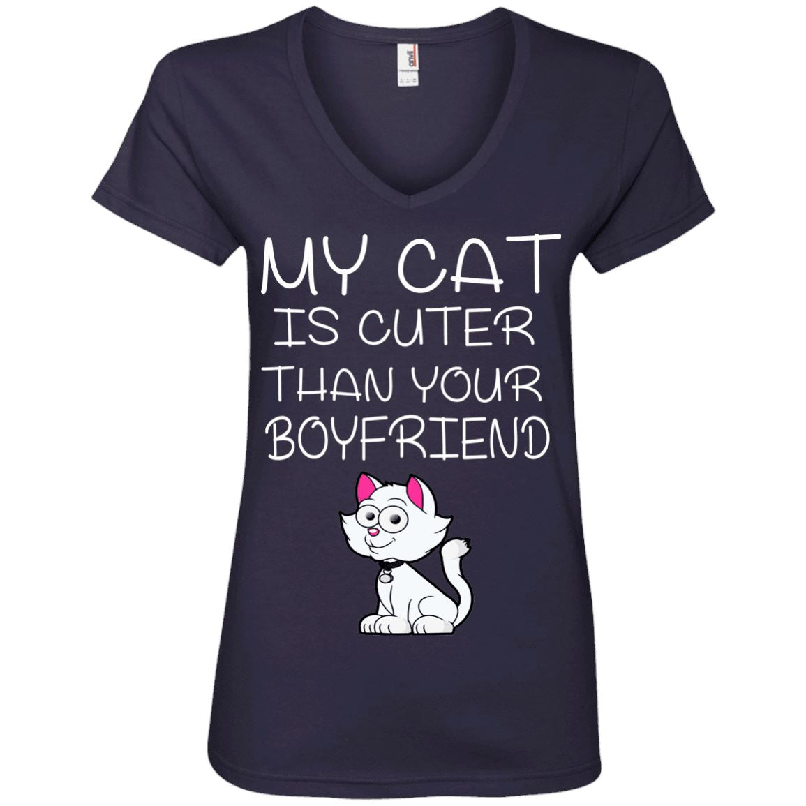 Cat Tee - My Cat Is Cuter Than Your Boyfriend - CatsForLife
