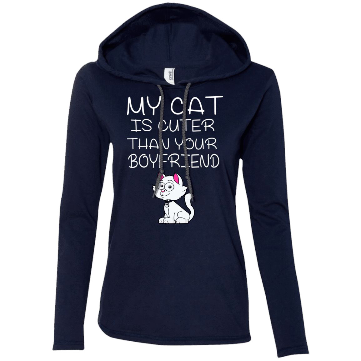 Cat Tee - My Cat Is Cuter Than Your Boyfriend - CatsForLife