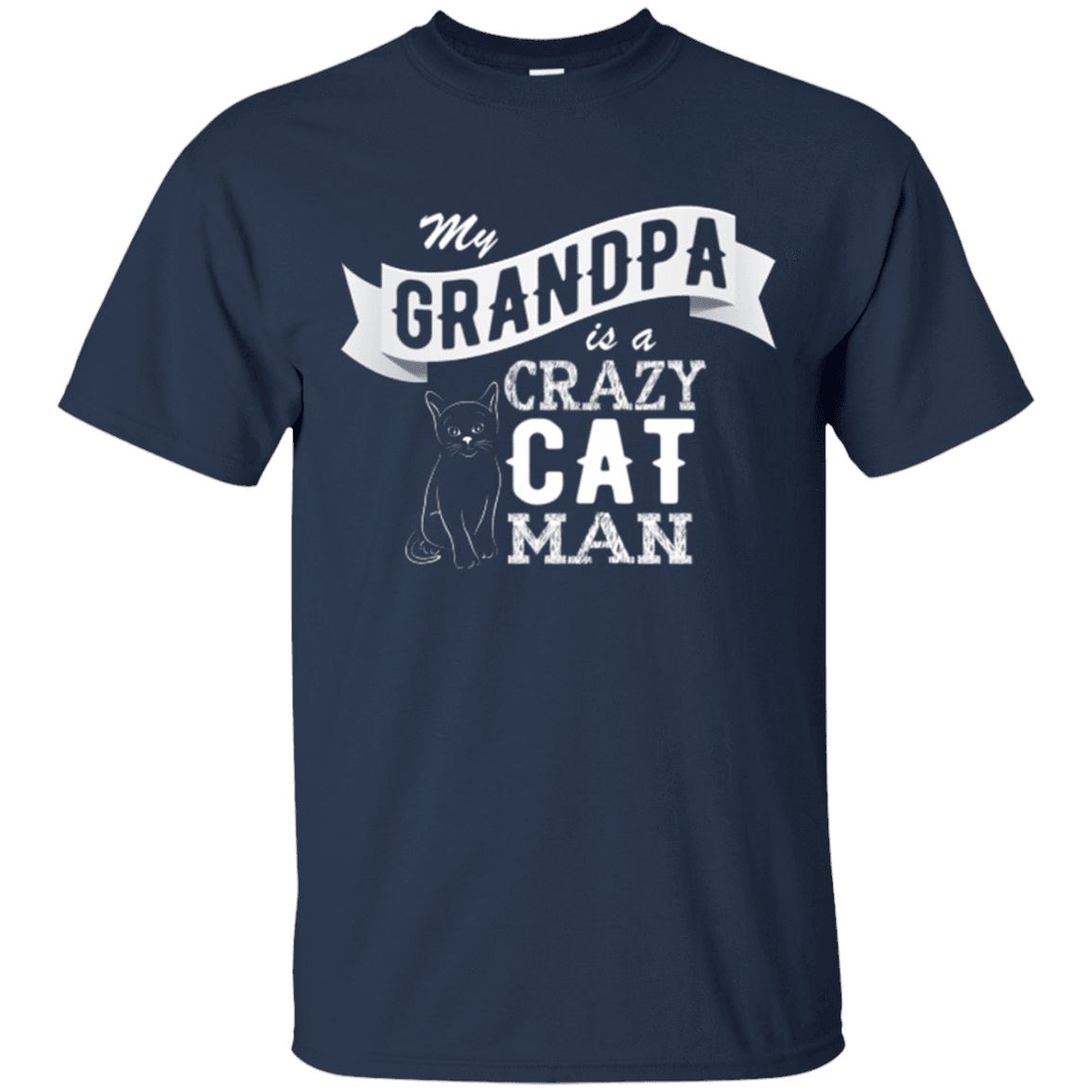 Cat Shirt - My Grandpa Is A Crazy Cat Man
