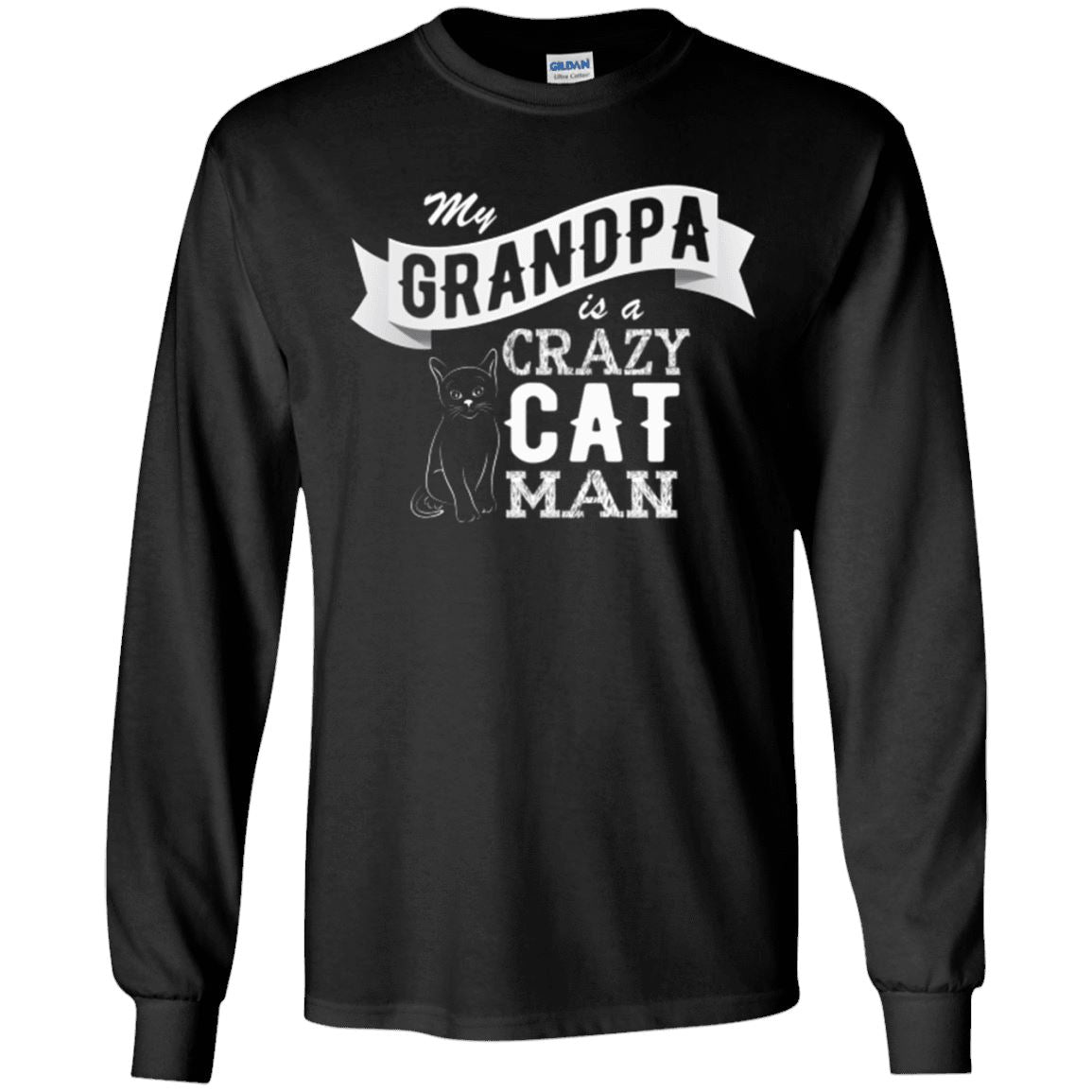 Cat Shirt - My Grandpa Is A Crazy Cat Man
