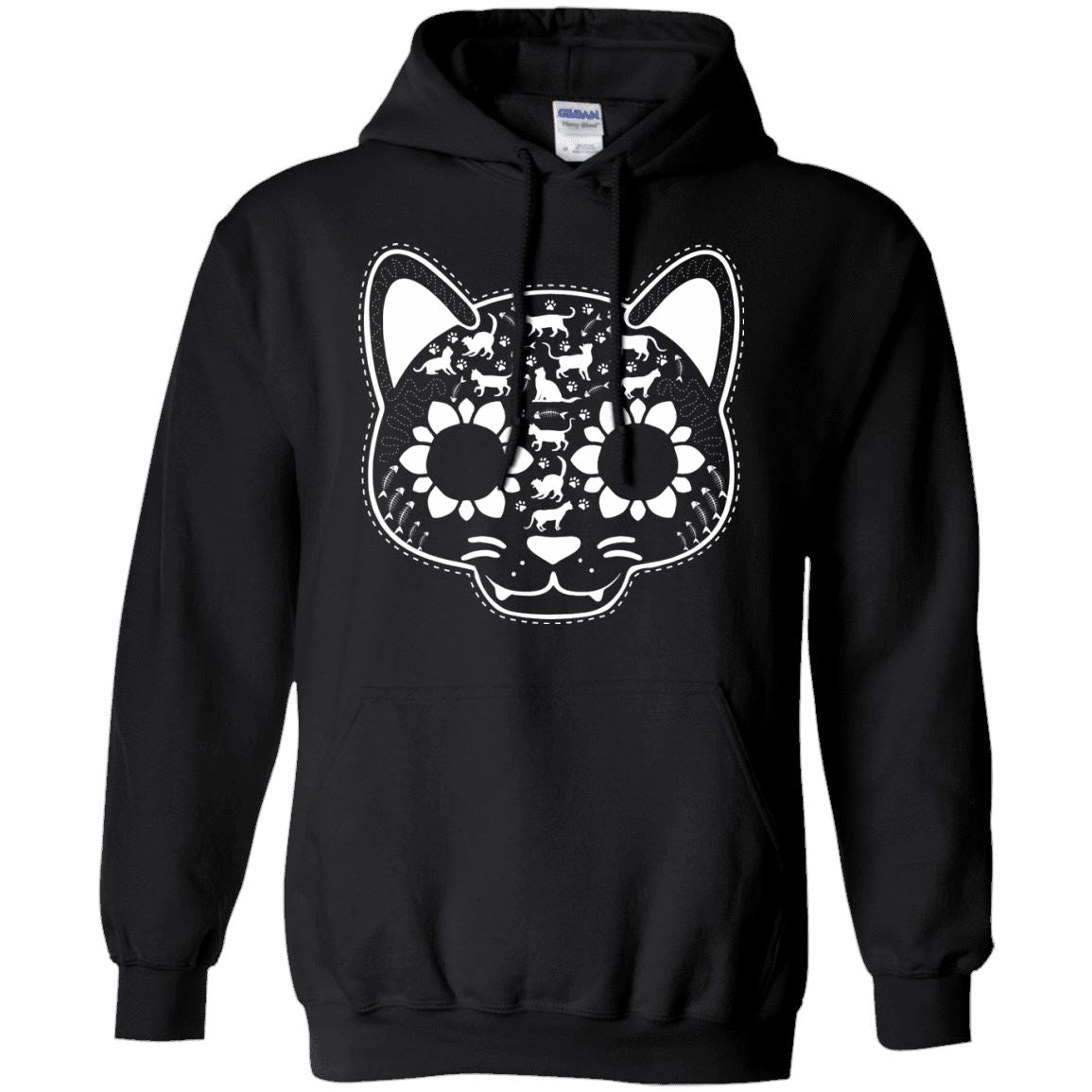 Cat Shirt - Sugar Skull Cat