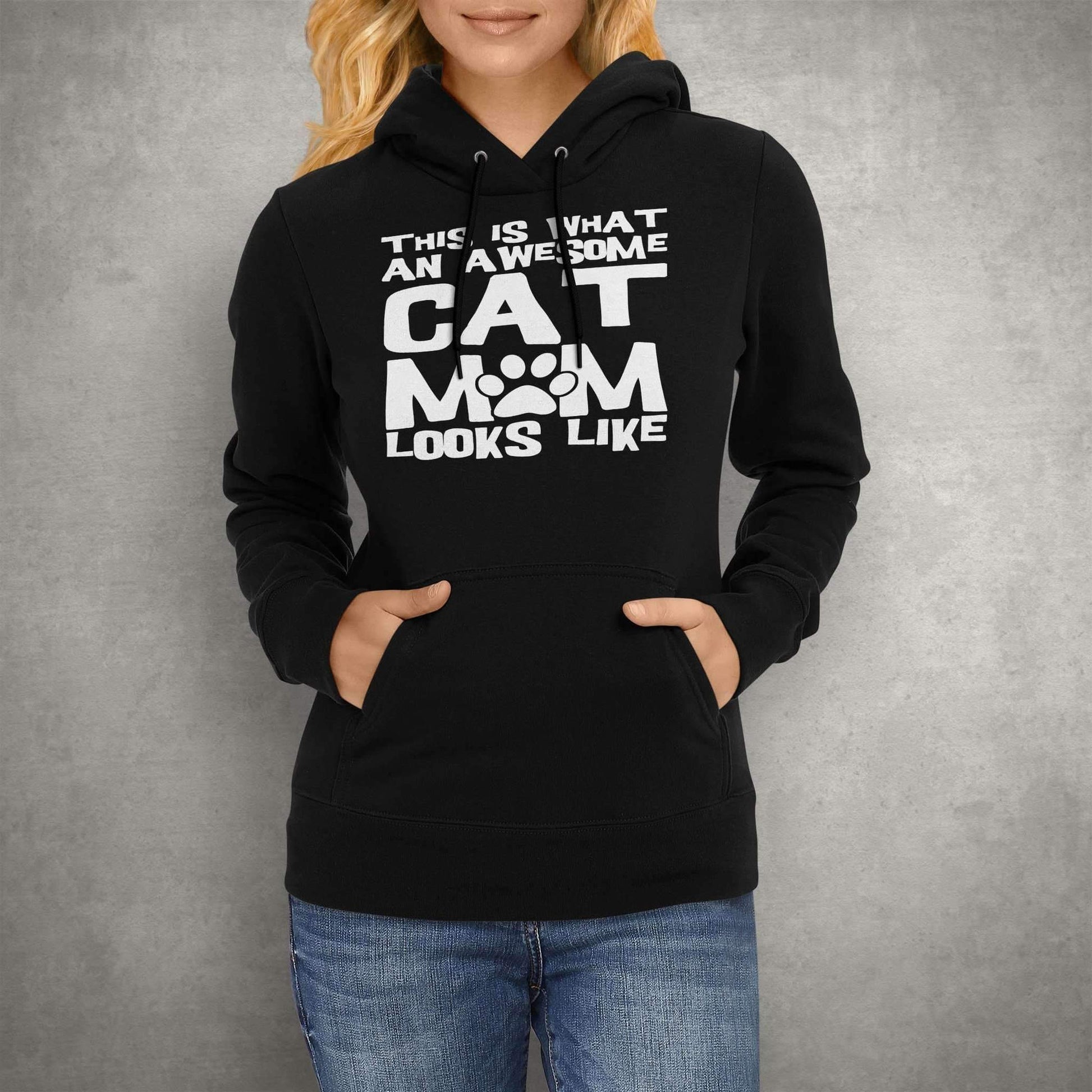 Cat Tee - This Is What An Awesome Cat Mom Looks Like - CatsForLife